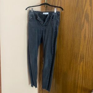 Kancan black 7/27 high rise skinny jeans